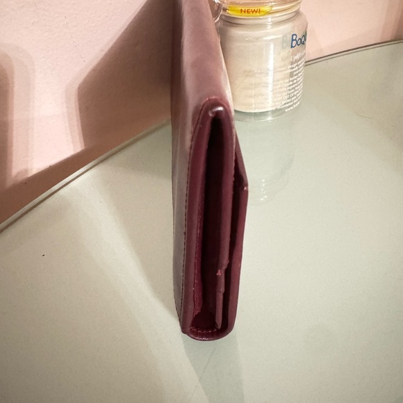 Celine Purple Leather Long Bifold Snap Closure Wallet - Picture 7 of 15